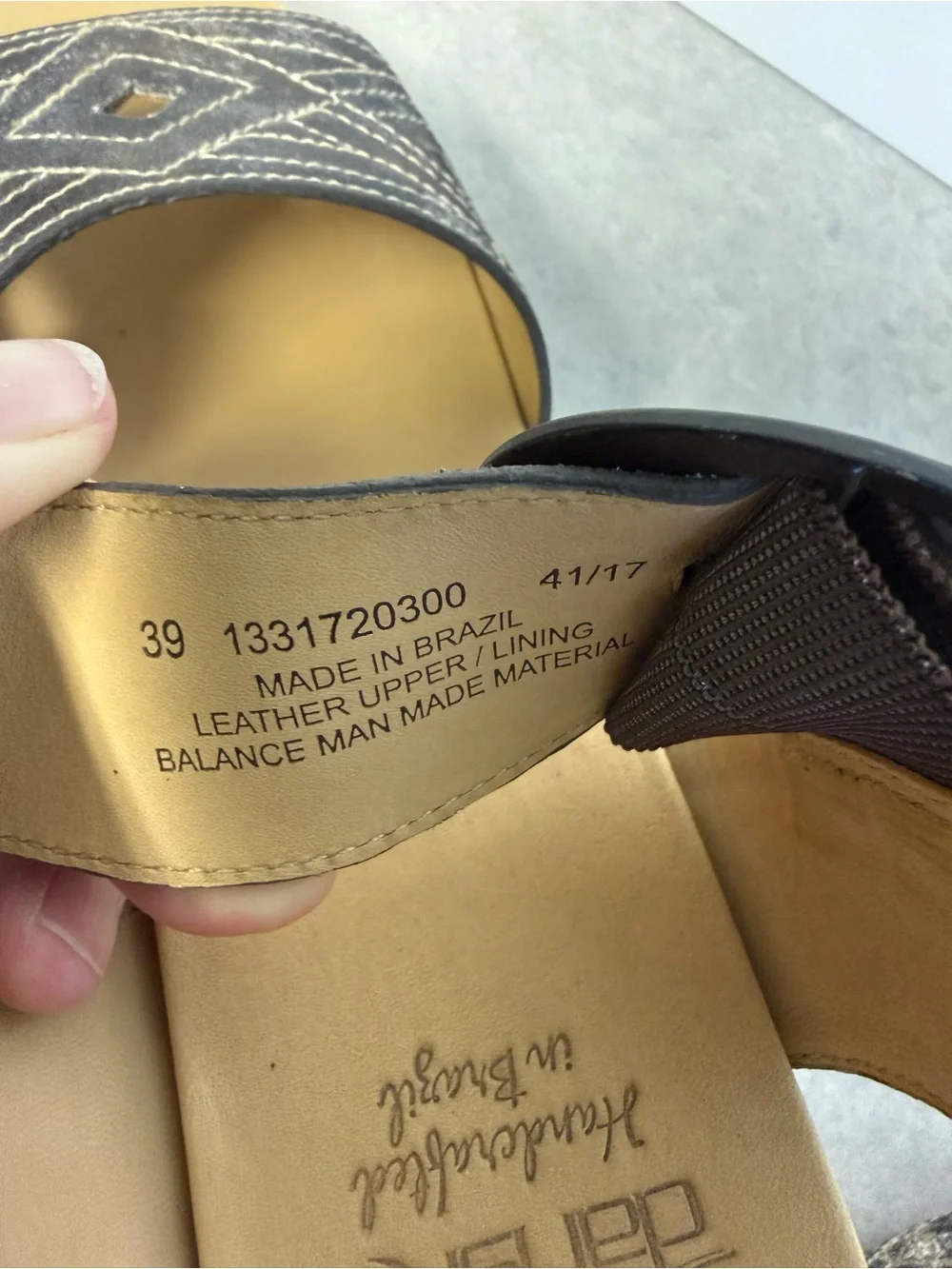 Dansko handcrafted leather